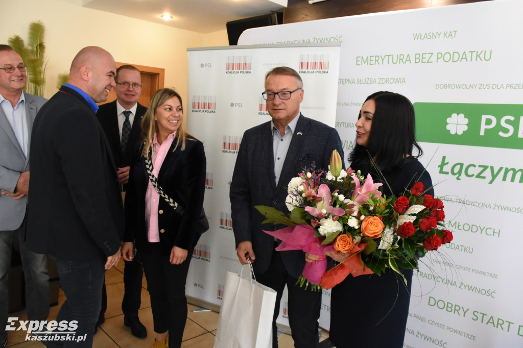 Otwarcie biura poselskiego M. Sroki i M. Biernackiego