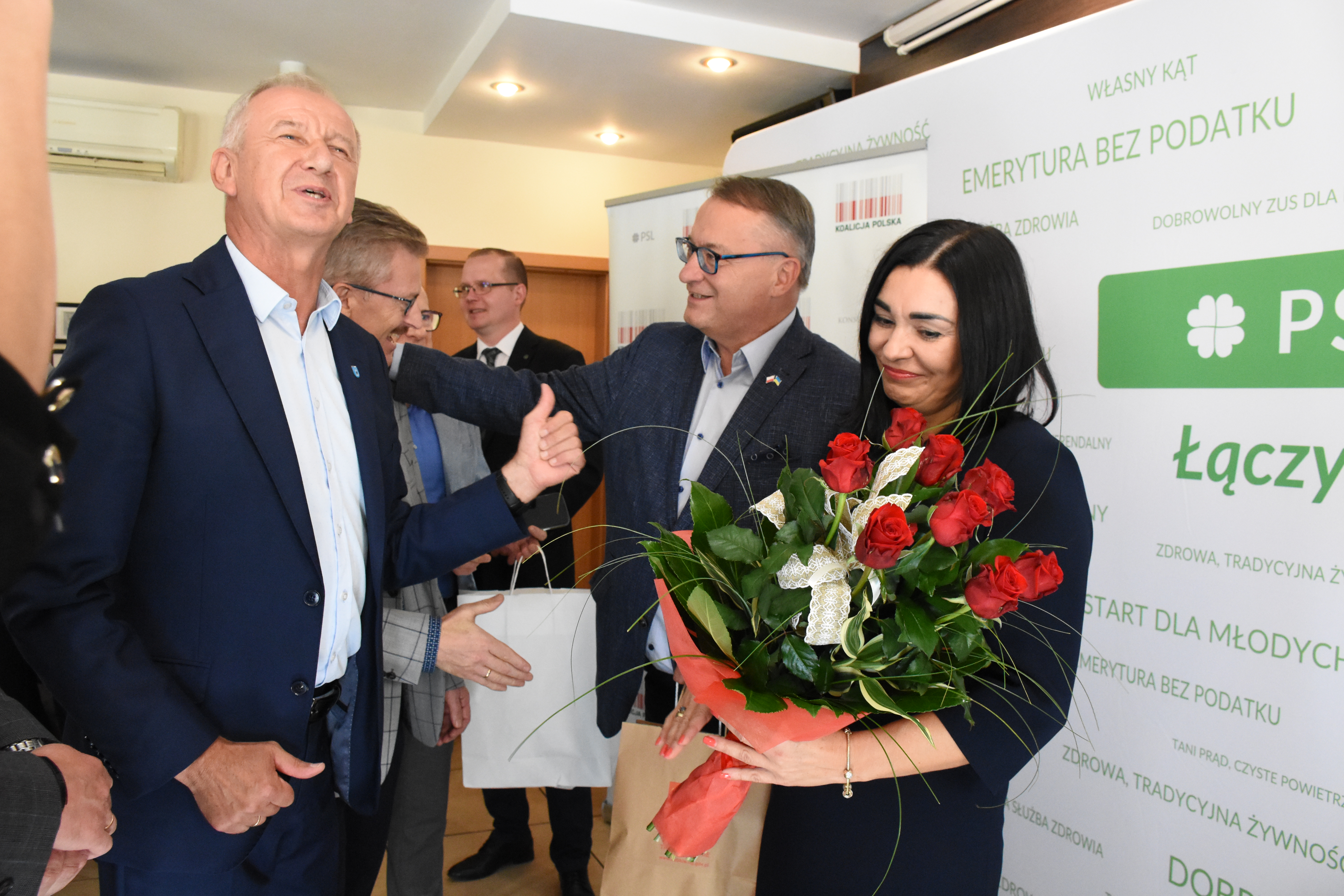 Otwarcie biura poselskiego M. Sroki i M. Biernackiego