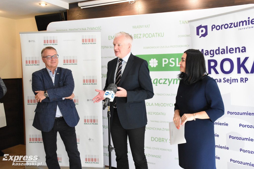 Otwarcie biura poselskiego M. Sroki i M. Biernackiego