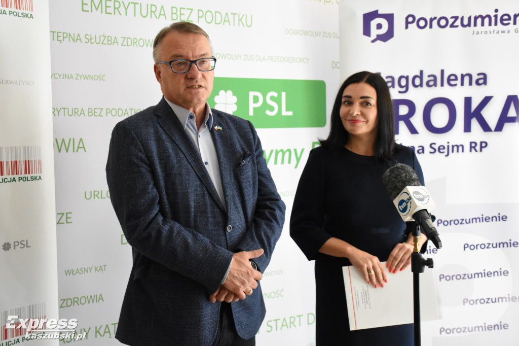 Otwarcie biura poselskiego M. Sroki i M. Biernackiego