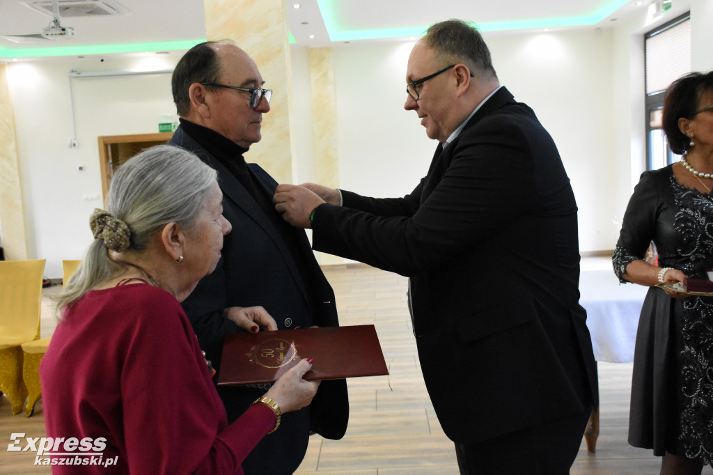 Jubileusz pożycia małżeńskiego par z gminy Stężyca