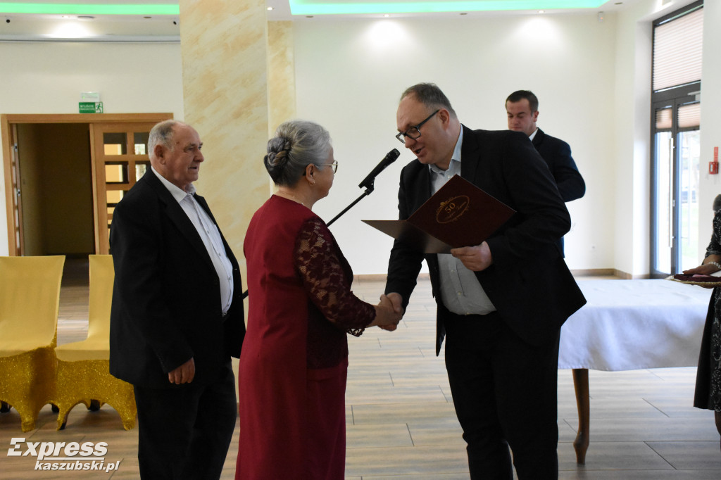 Jubileusz pożycia małżeńskiego par z gminy Stężyca