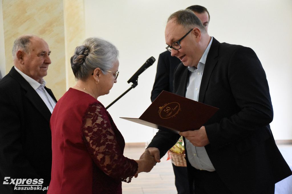 Jubileusz pożycia małżeńskiego par z gminy Stężyca