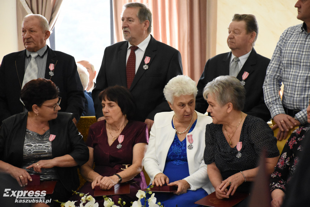 Jubileusz pożycia małżeńskiego par z gminy Stężyca