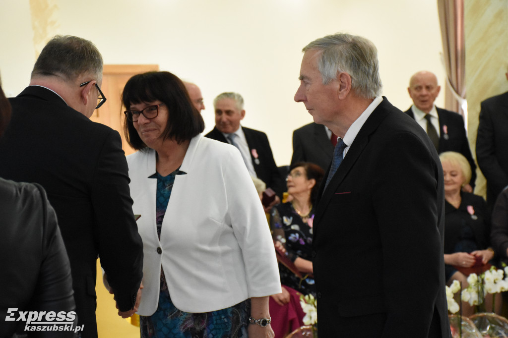 Jubileusz pożycia małżeńskiego par z gminy Stężyca
