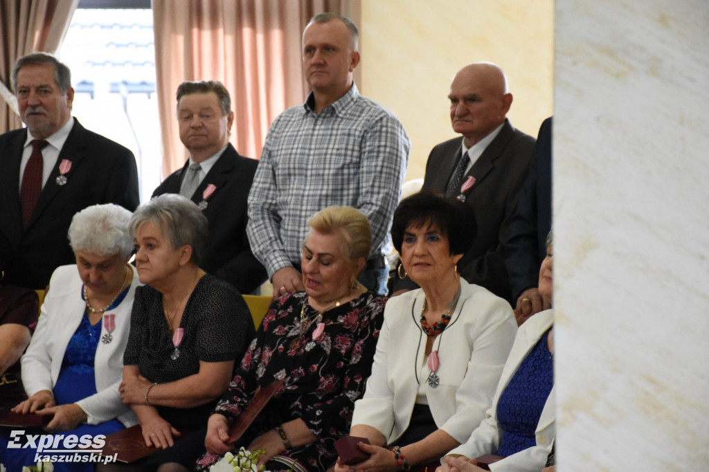 Jubileusz pożycia małżeńskiego par z gminy Stężyca