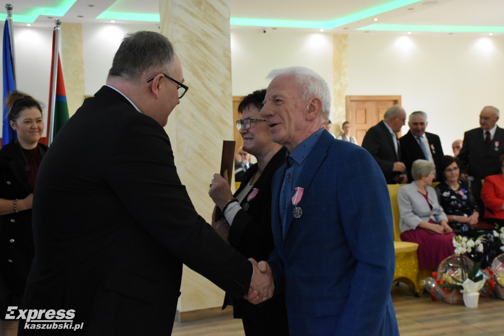 Jubileusz pożycia małżeńskiego par z gminy Stężyca