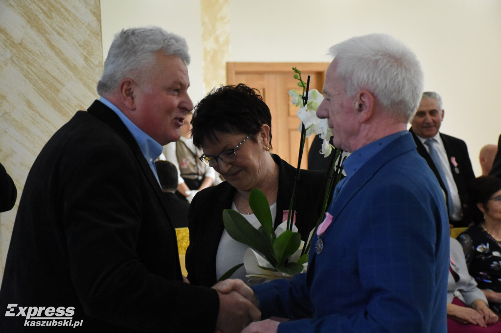 Jubileusz pożycia małżeńskiego par z gminy Stężyca
