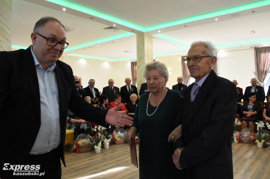Jubileusz pożycia małżeńskiego par z gminy Stężyca