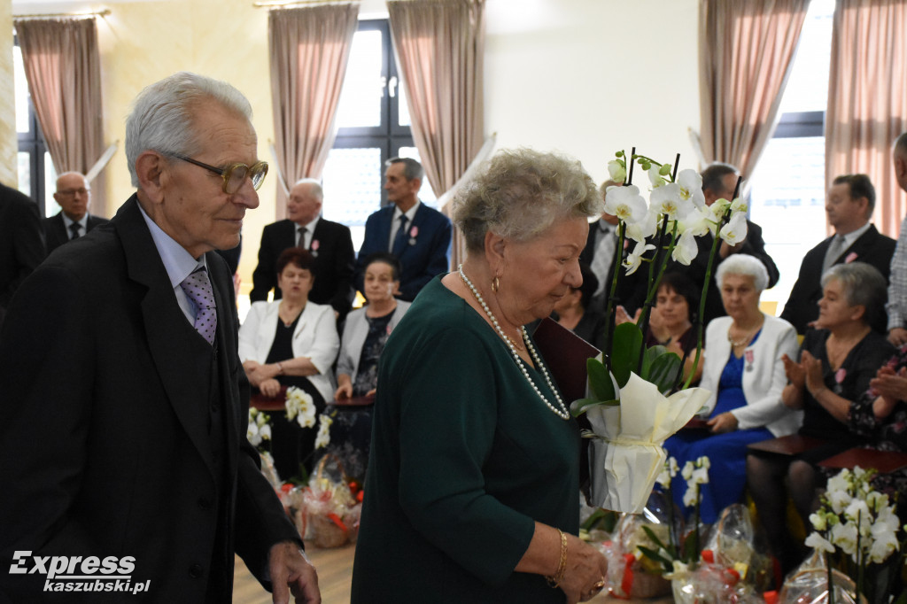 Jubileusz pożycia małżeńskiego par z gminy Stężyca