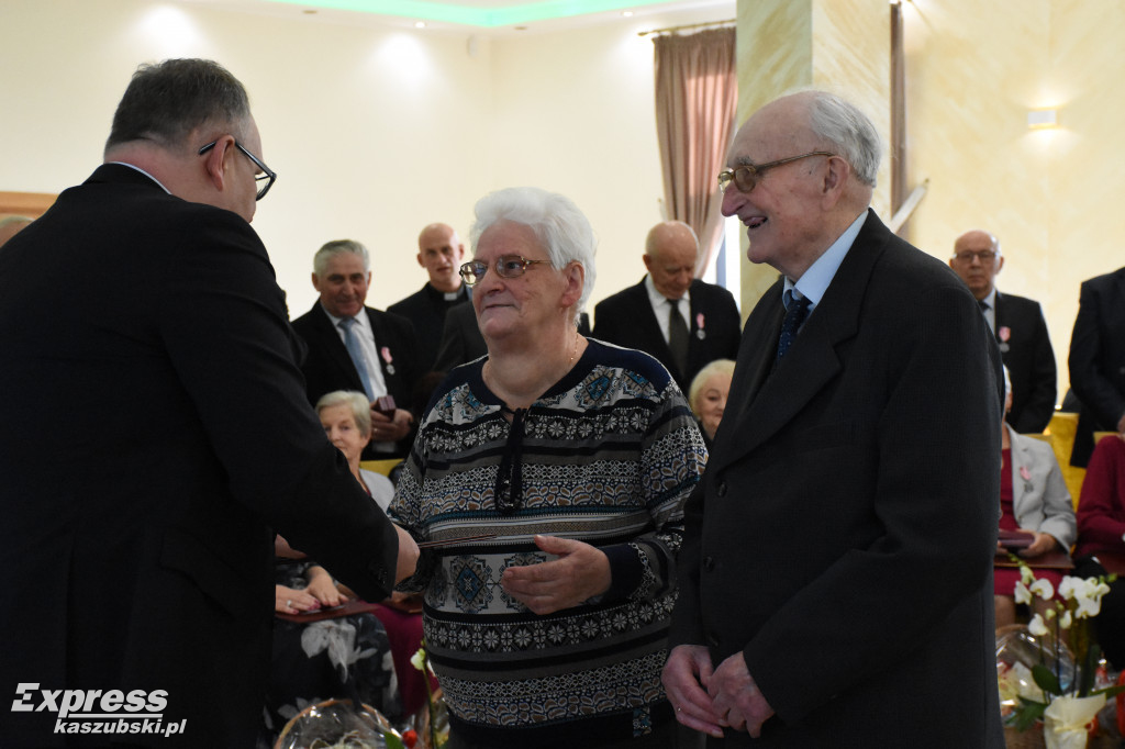 Jubileusz pożycia małżeńskiego par z gminy Stężyca