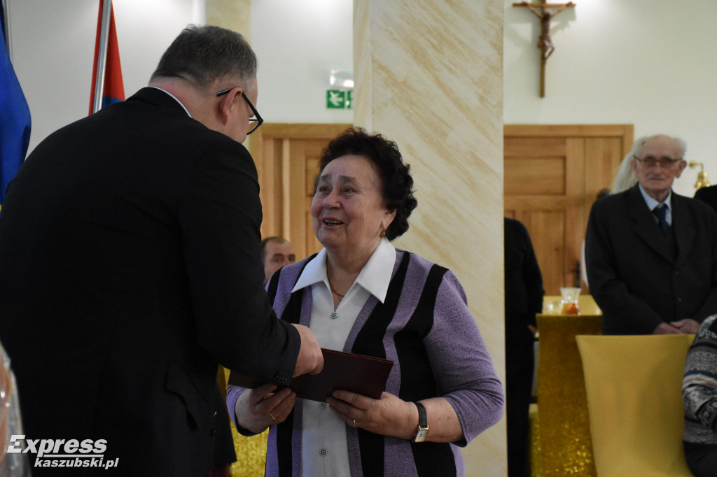 Jubileusz pożycia małżeńskiego par z gminy Stężyca
