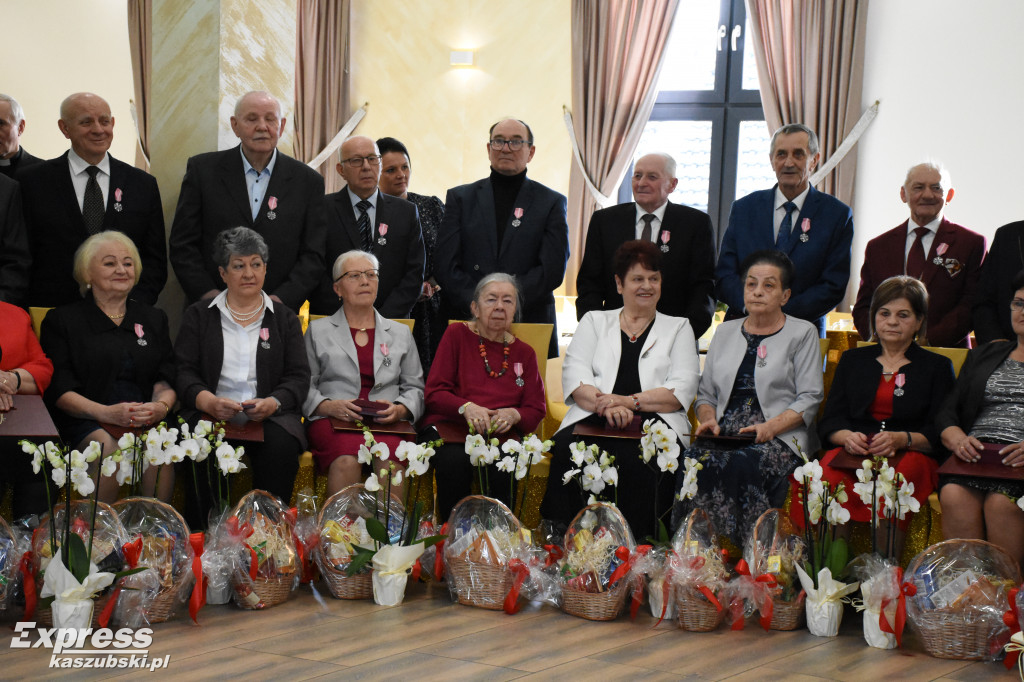 Jubileusz pożycia małżeńskiego par z gminy Stężyca