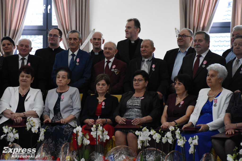 Jubileusz pożycia małżeńskiego par z gminy Stężyca
