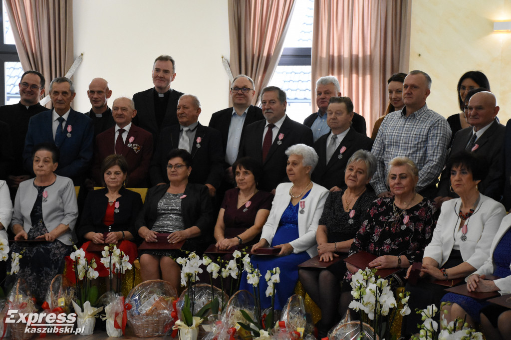Jubileusz pożycia małżeńskiego par z gminy Stężyca