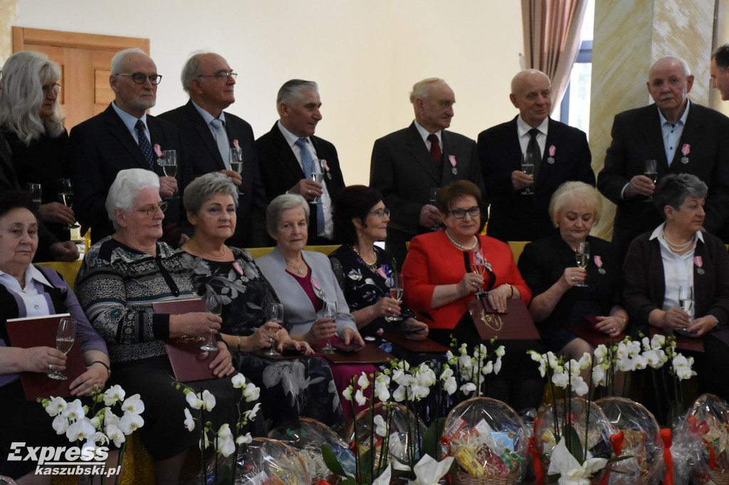 Jubileusz pożycia małżeńskiego par z gminy Stężyca