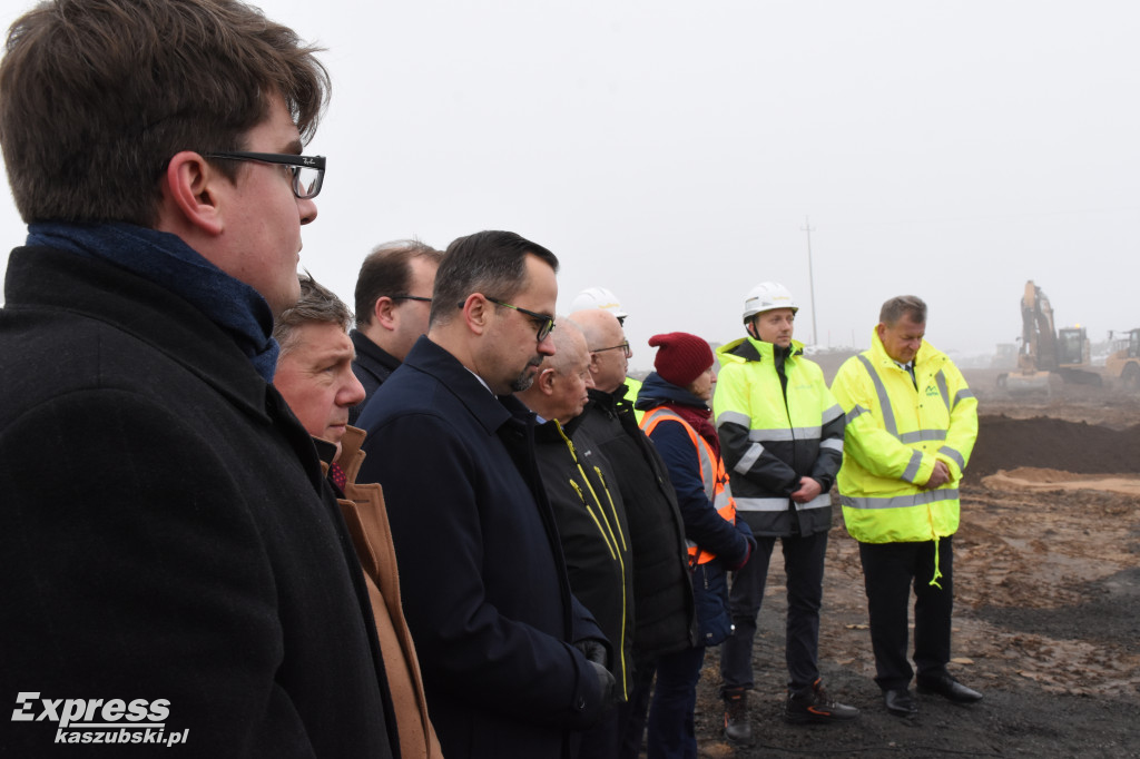 Inauguracja budowy OMT w Małkowie