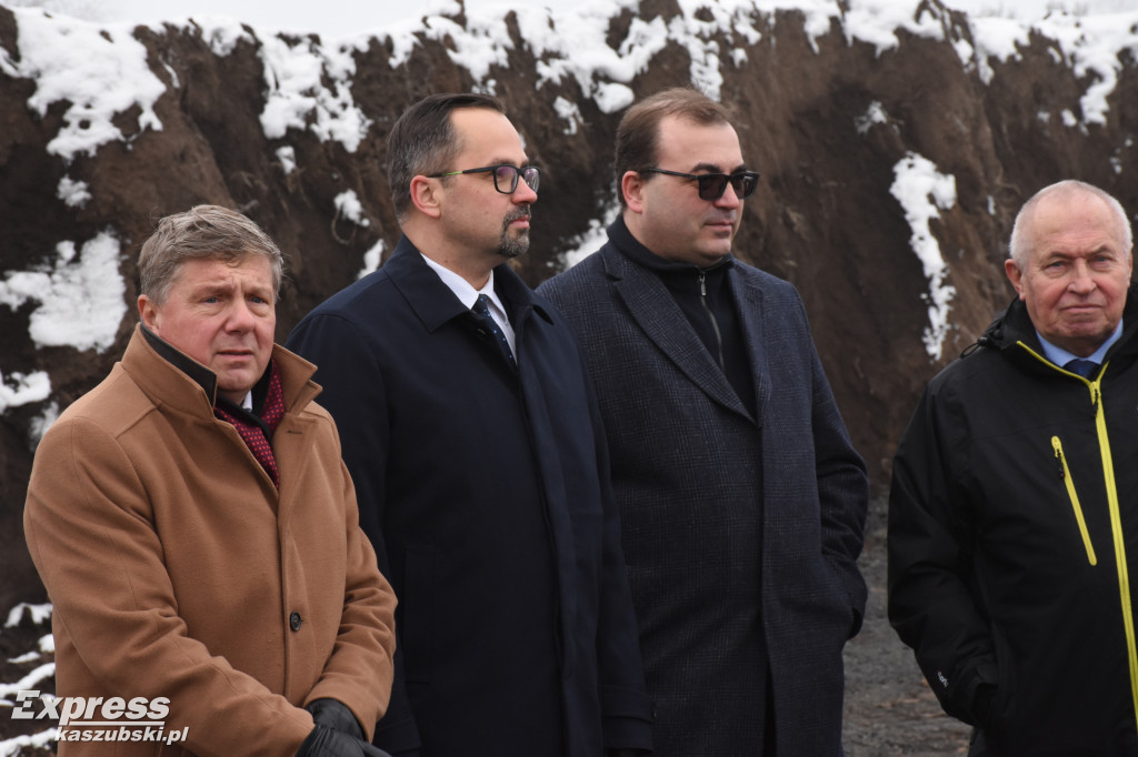 Inauguracja budowy OMT w Małkowie
