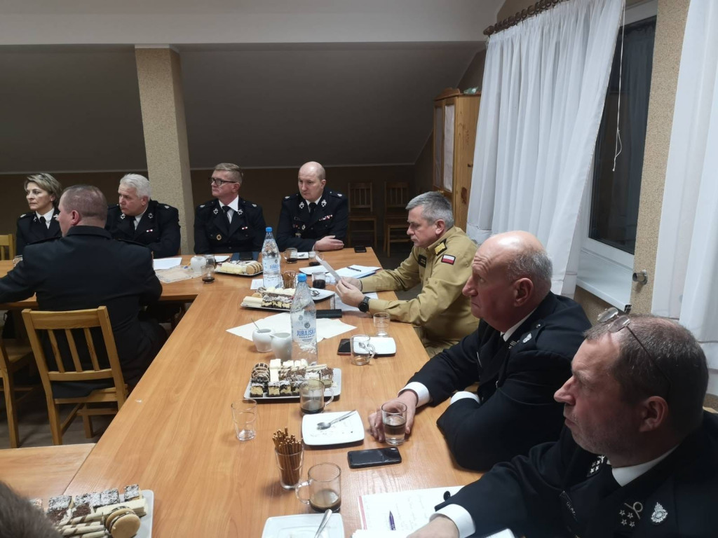 Strażacy z gm. Żukowo podzielili się opłatkiem