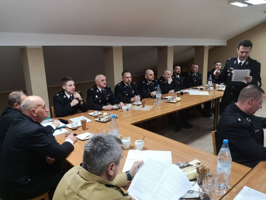 Strażacy z gm. Żukowo podzielili się opłatkiem