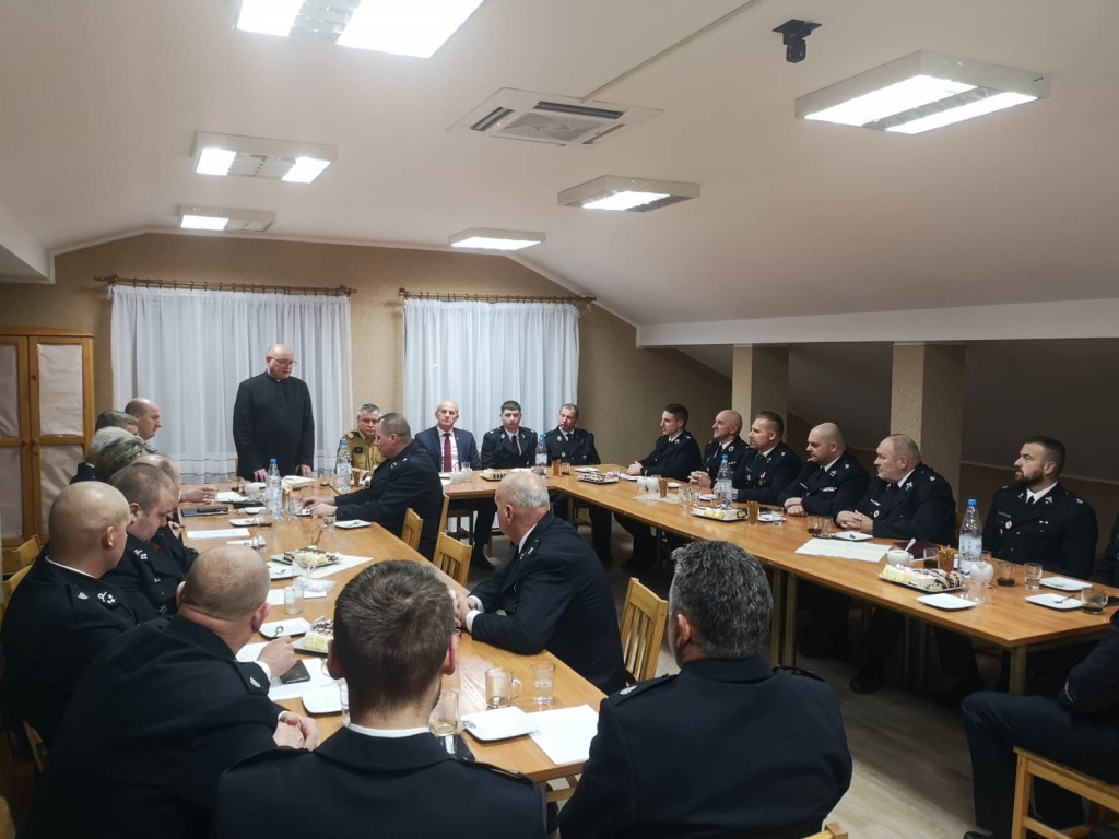 Strażacy z gm. Żukowo podzielili się opłatkiem