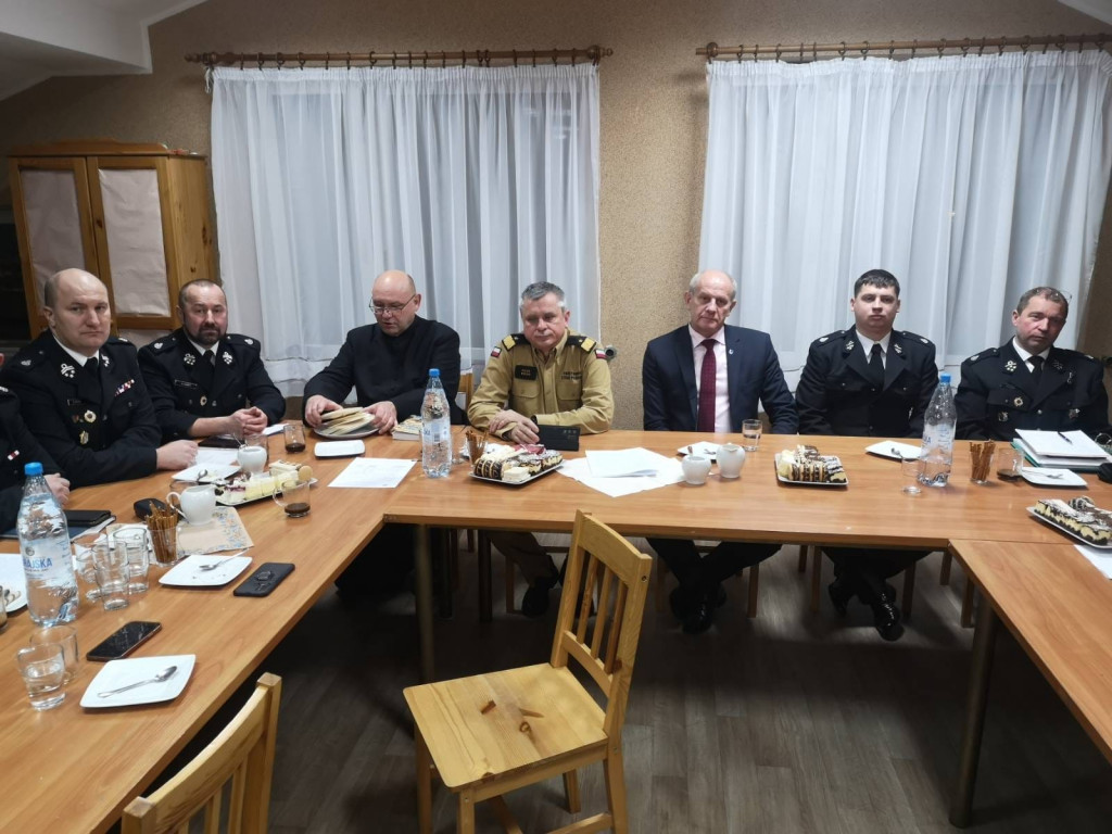 Strażacy z gm. Żukowo podzielili się opłatkiem
