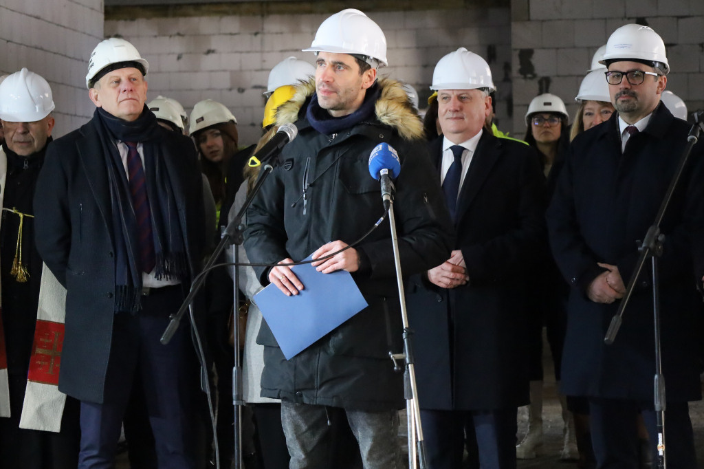 Kamień węgielny pod budowę szkoły w Baninie