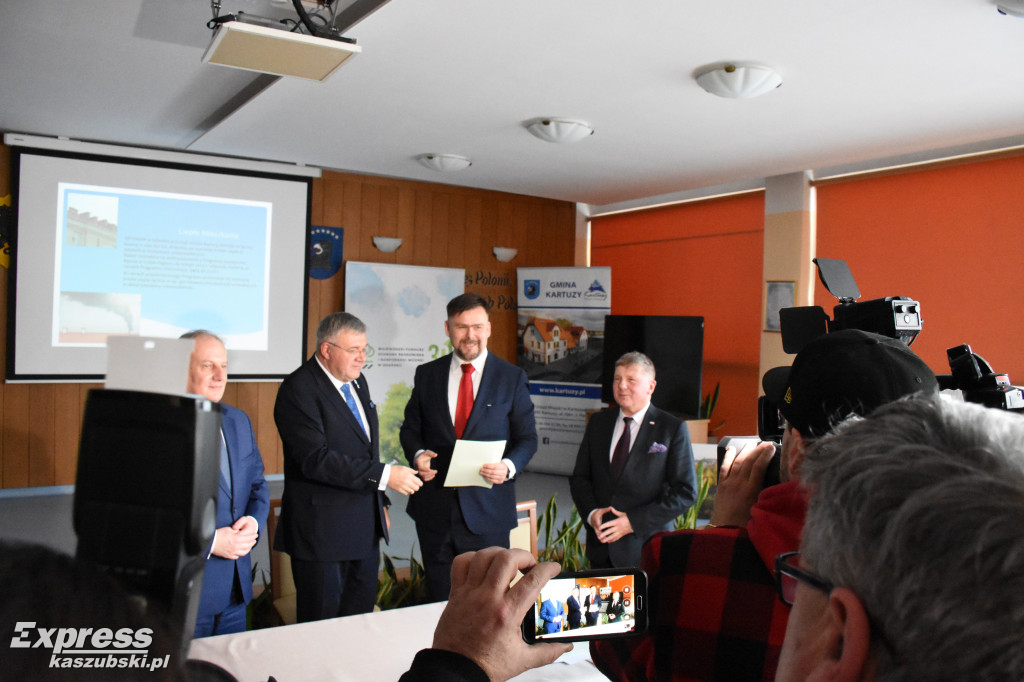 Kartuzy. Umowa dofinansowania z WFOŚiGW