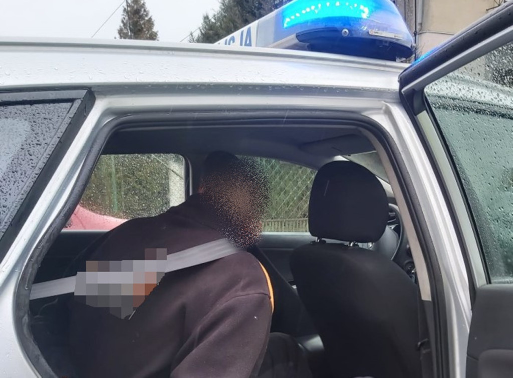 Mieszkaniec Somonina zatrzymany po pościgu