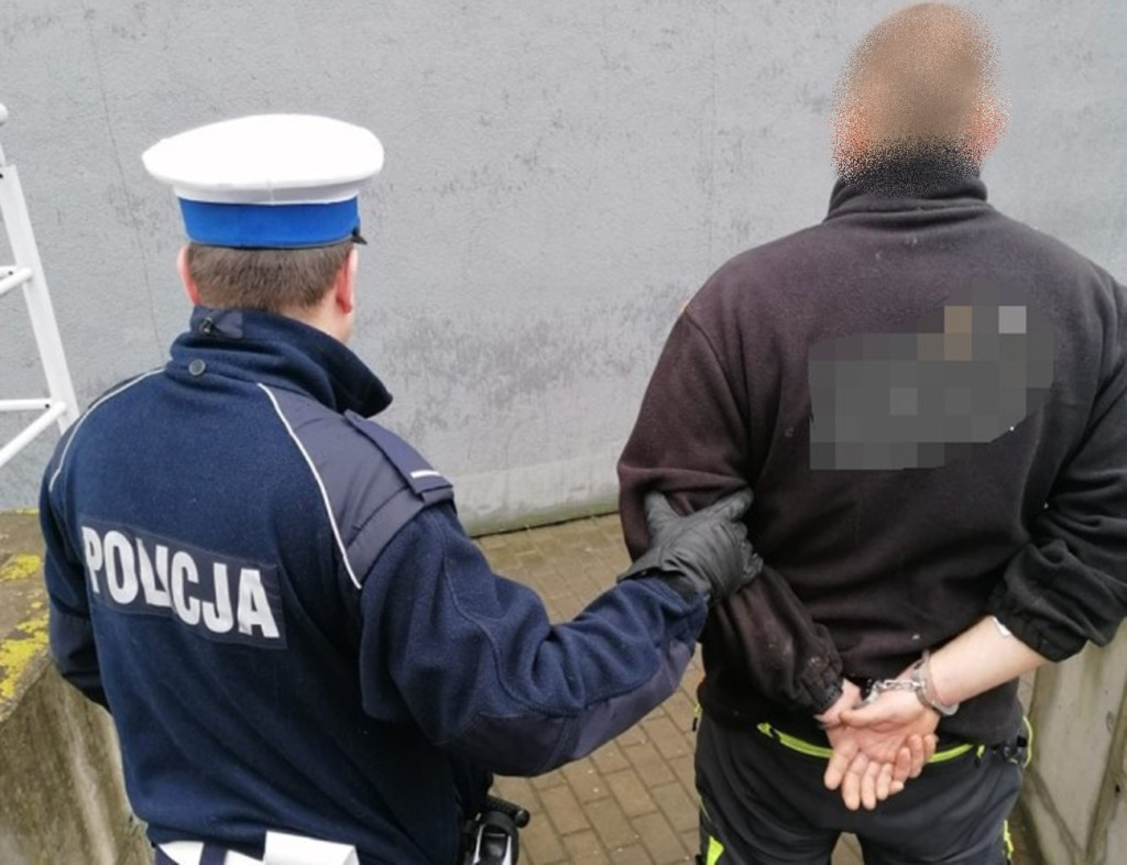 Mieszkaniec Somonina zatrzymany po pościgu