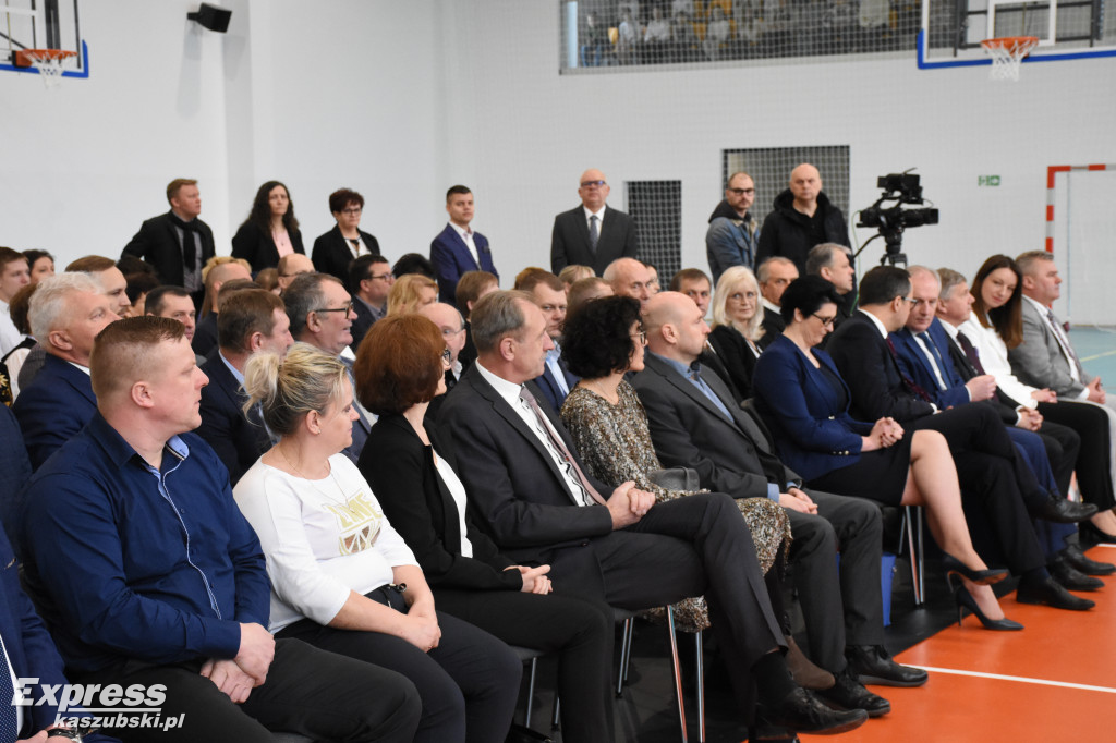 Otwarcie sali sportowej w Klukowej Hucie