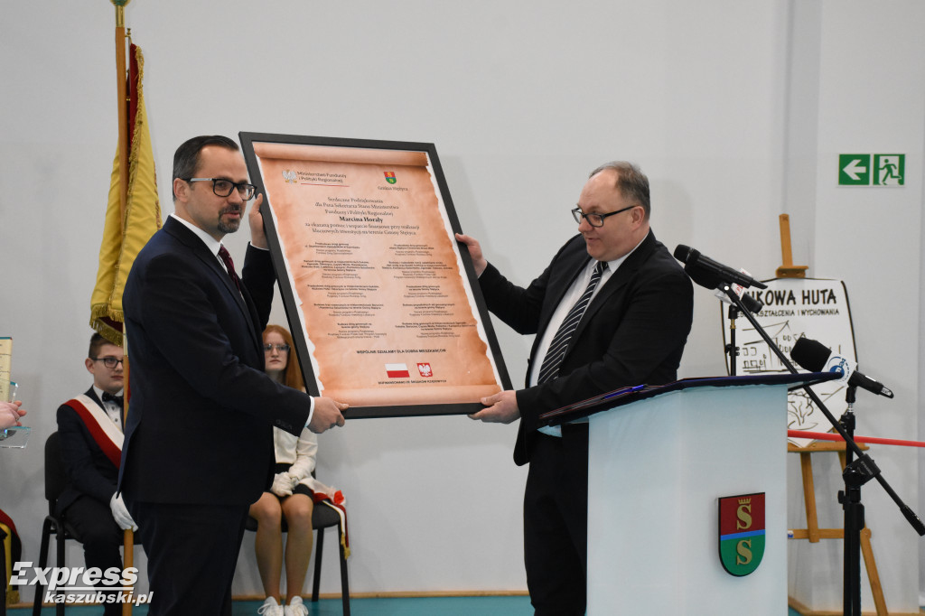 Otwarcie sali sportowej w Klukowej Hucie