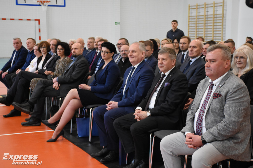 Otwarcie sali sportowej w Klukowej Hucie