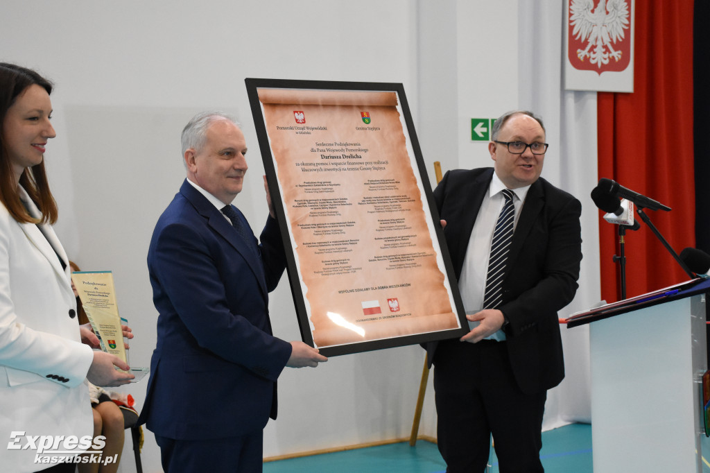 Otwarcie sali sportowej w Klukowej Hucie