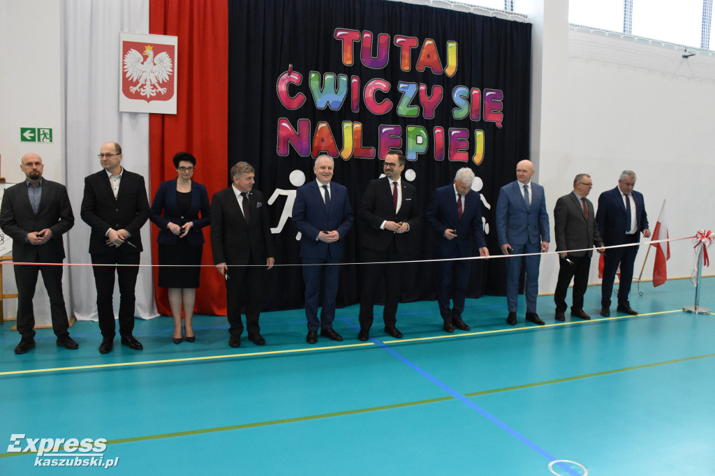 Otwarcie sali sportowej w Klukowej Hucie