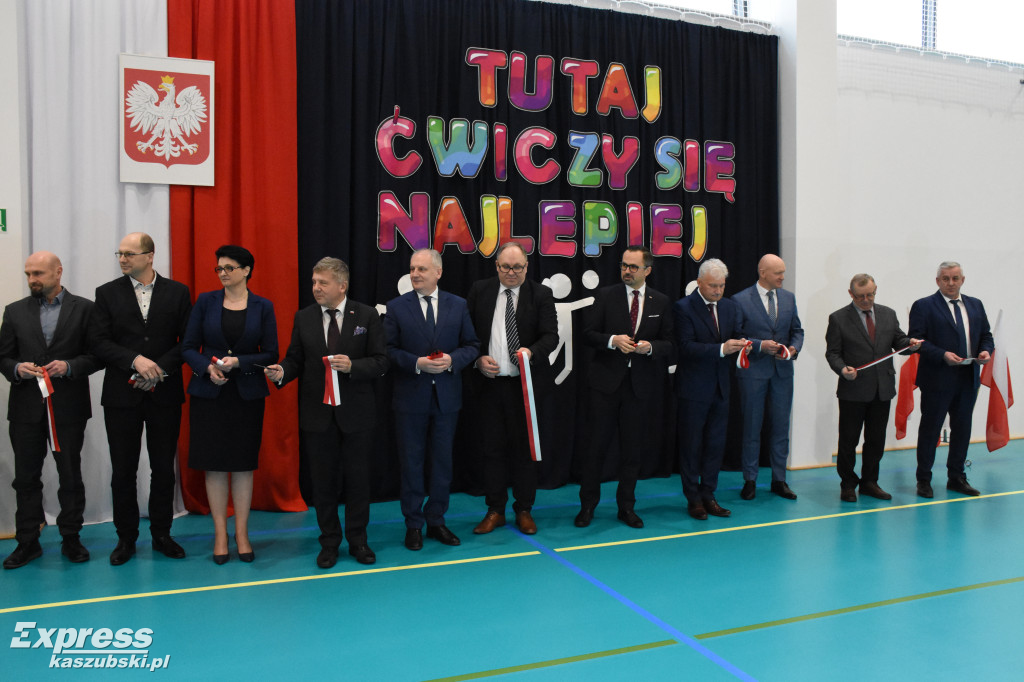 Otwarcie sali sportowej w Klukowej Hucie