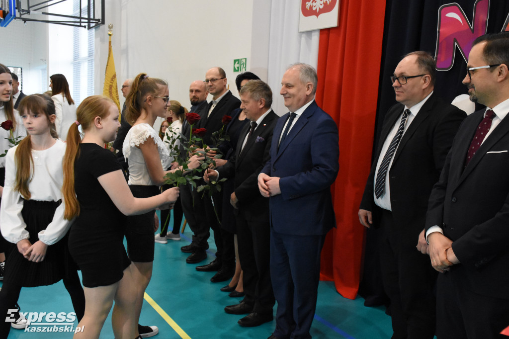 Otwarcie sali sportowej w Klukowej Hucie
