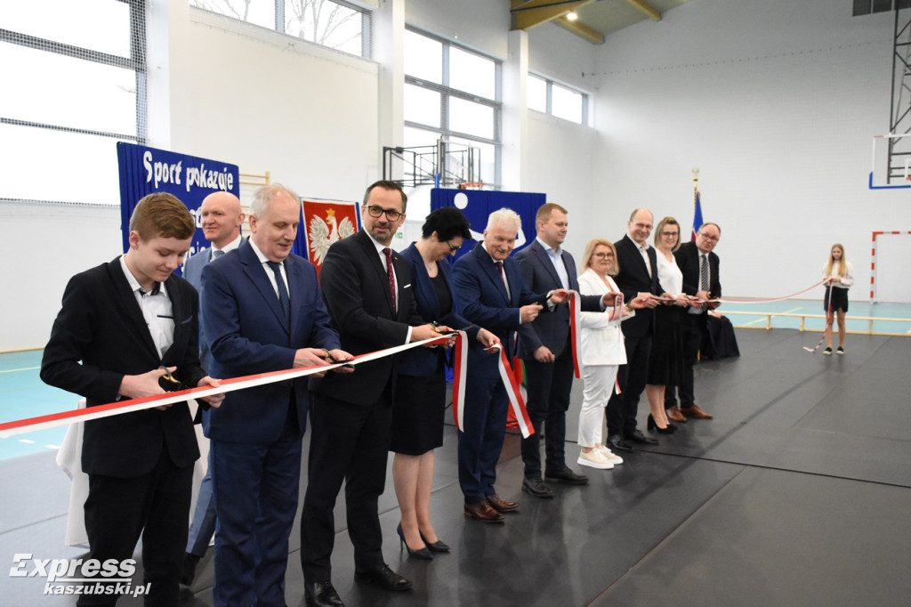 Otwarcie sali sportowej w Kamienicy Szlacheckiej