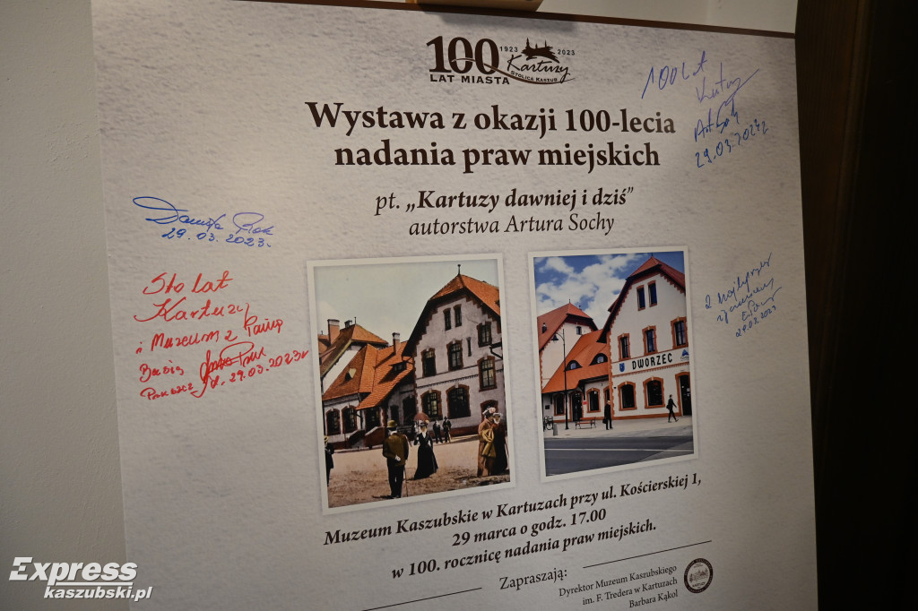 Kartuzy. Wystawa zdjęć Artura Sochy na 100-lecie