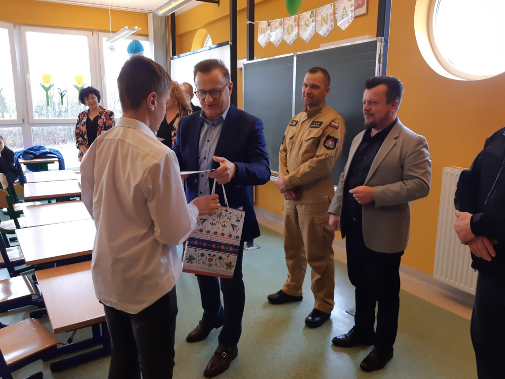 Przodkowo. Gminny etap konkursu wiedzy pożarniczej