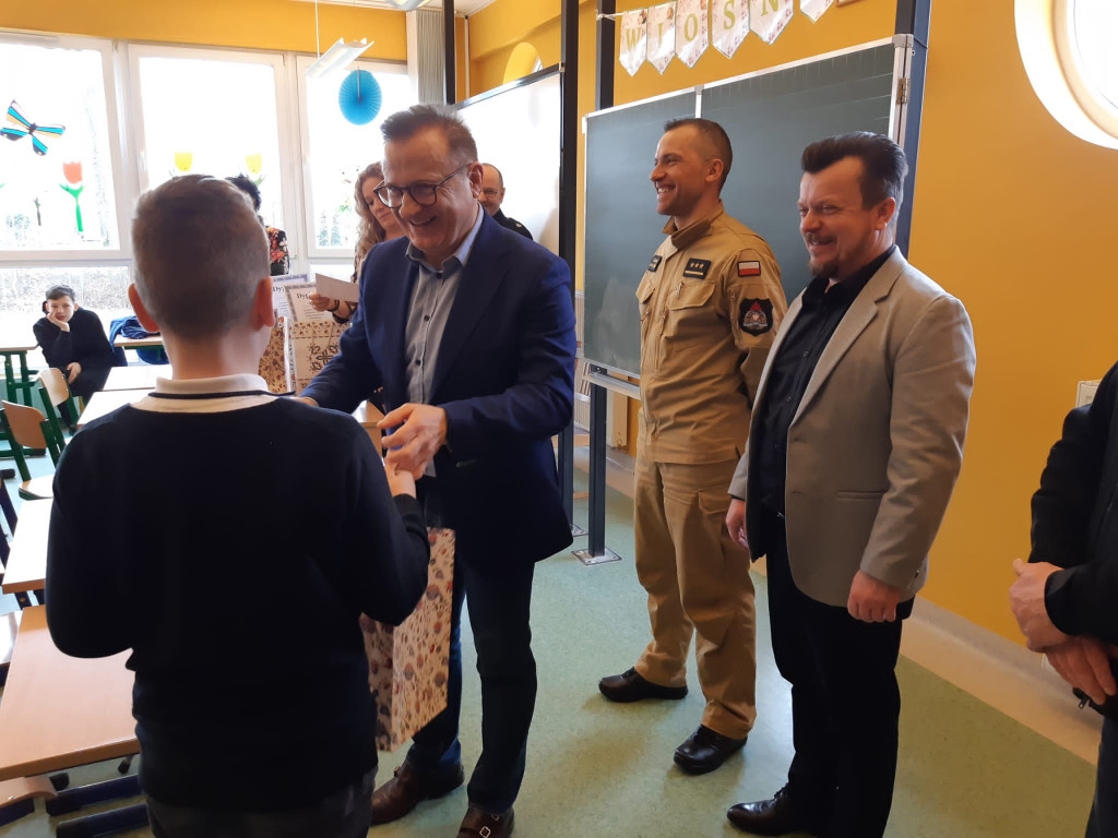 Przodkowo. Gminny etap konkursu wiedzy pożarniczej
