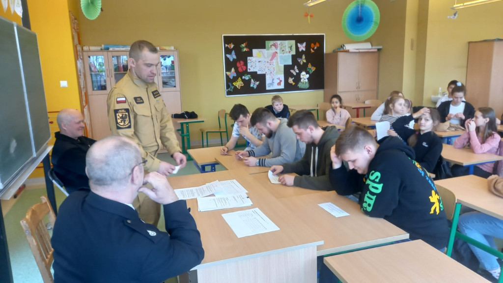 Przodkowo. Gminny etap konkursu wiedzy pożarniczej