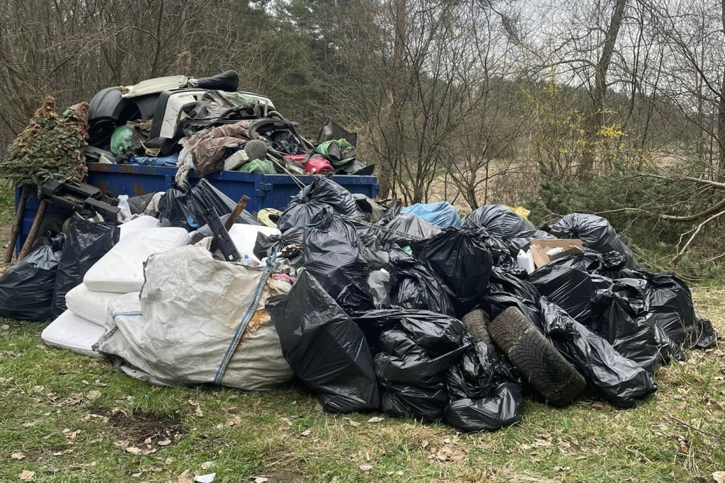 Sprzątanie rzeki Raduni