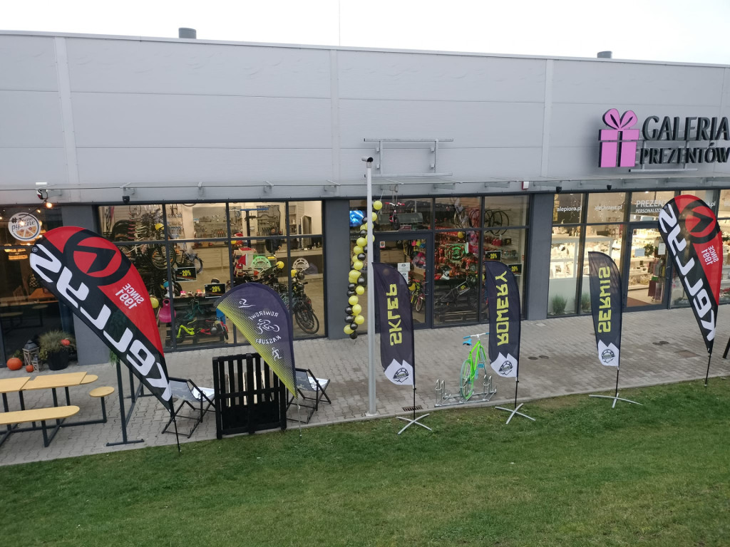 Nowy salon rowerowy w Baninie