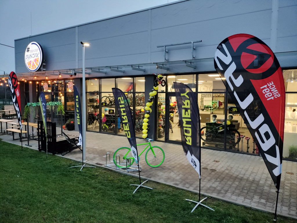 Nowy salon rowerowy w Baninie