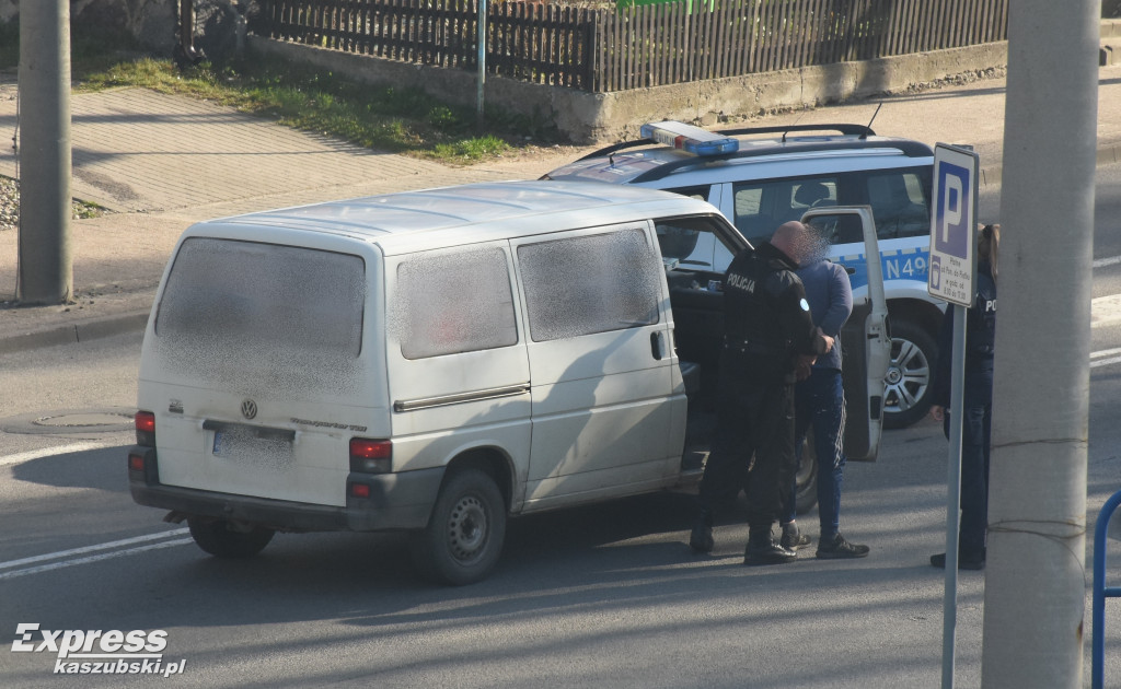 Zatrzymany w centrum miasta