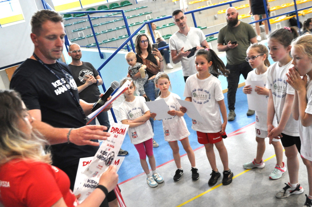 Turniej Querko Kids Handball w Żukowie