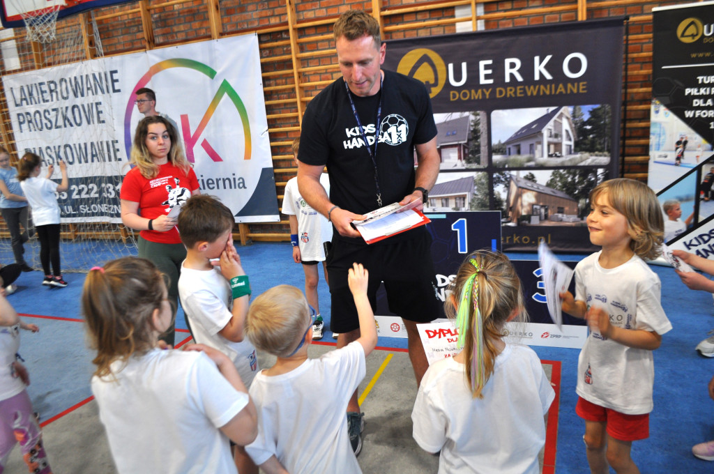 Turniej Querko Kids Handball w Żukowie