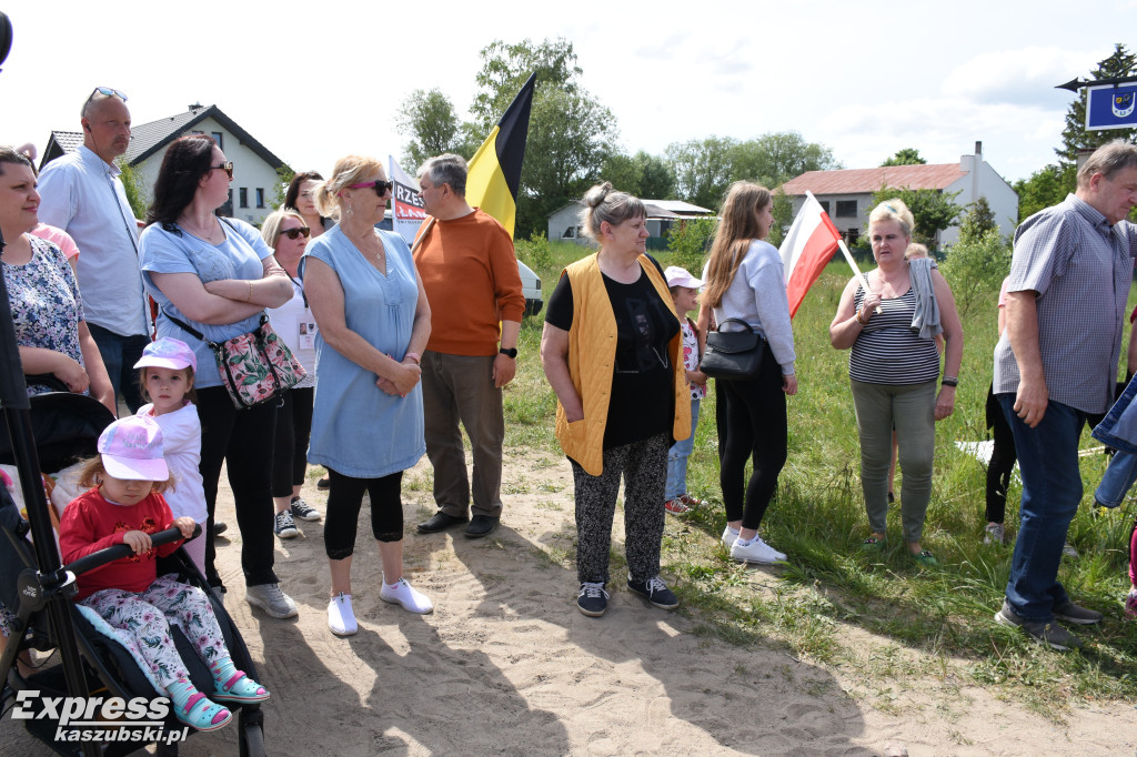 Protest mieszkańców Otomina