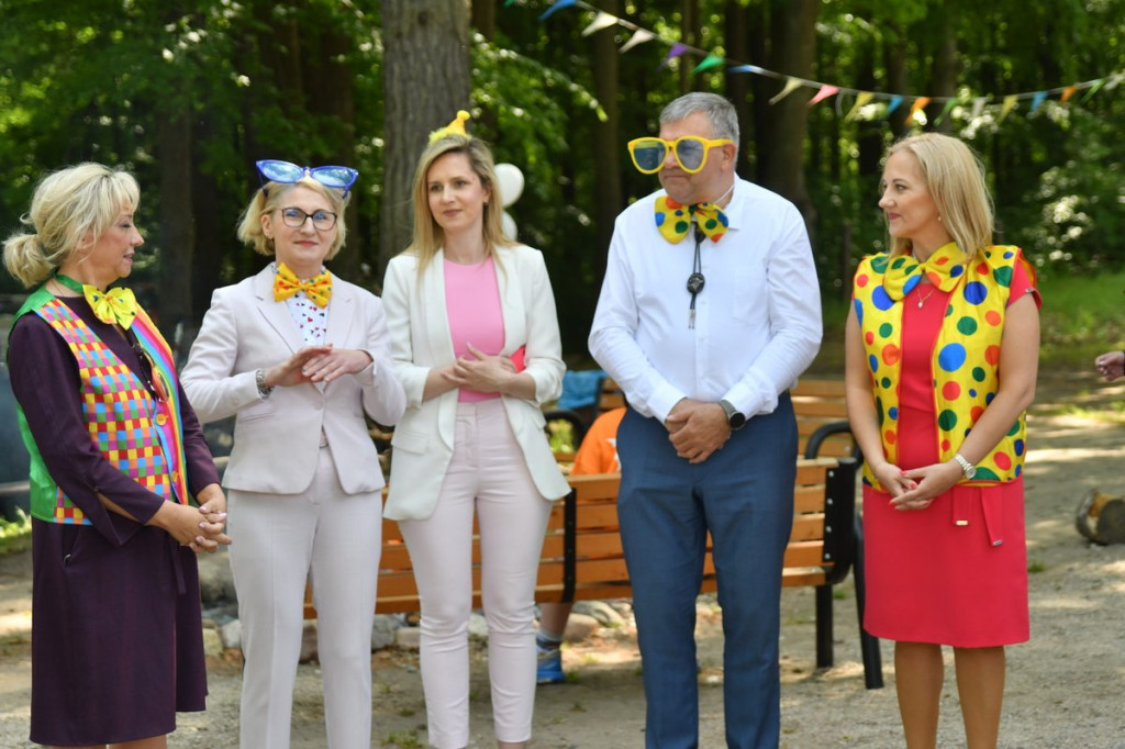 Odwiedziny samorządowców w szpitalu w Dzierżążnie